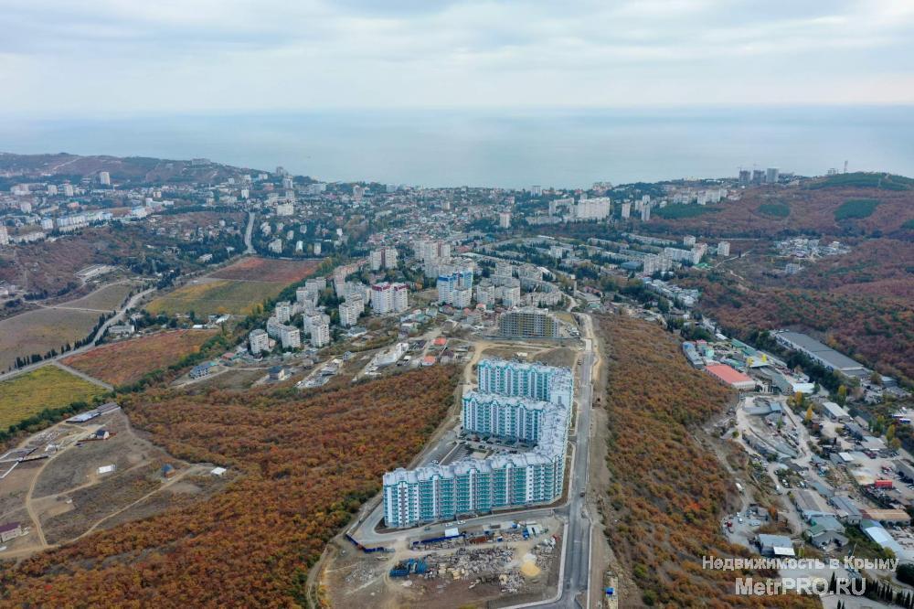 Компания 'ИнтерСтрой' предлагает приобрести просторную 2-комнатную квартиру в городе Алушта, в ЖК 'Семейный' по ул.... - 5