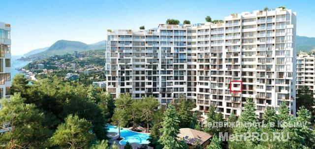 Продается студия, площадью 26.73 м2 на 10-м этаже в Курортном комплексе 'Лучистое' с видом гору Демерджи, в пешей...
