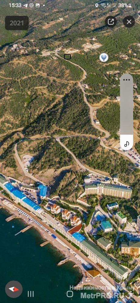 Продам участок, пос. Семидворье, от Алушты 7 км. мкр.Надежда. Участок имеет наклон, не перекрываемое панорамное... - 8