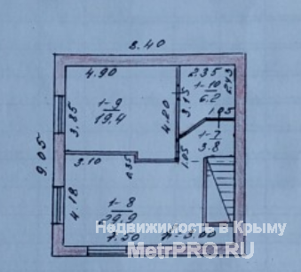 Продаю 3-этажный дом 151,5 кв.м,  добротно построенный в 2004 году, на участке  2,5 сотки в районе ул. Дмитрия... - 23