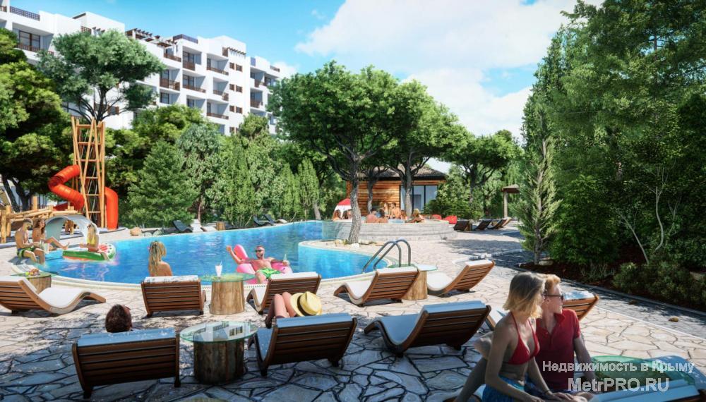 Продается 2-комн. квартира, площадью 58,79 м2 на 11-м этаже в Курортном комплексе 'Лучистое' с отличным видом на море... - 2