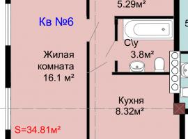 Началось строительство нового жилого дома престиж-класса.
Квартира...